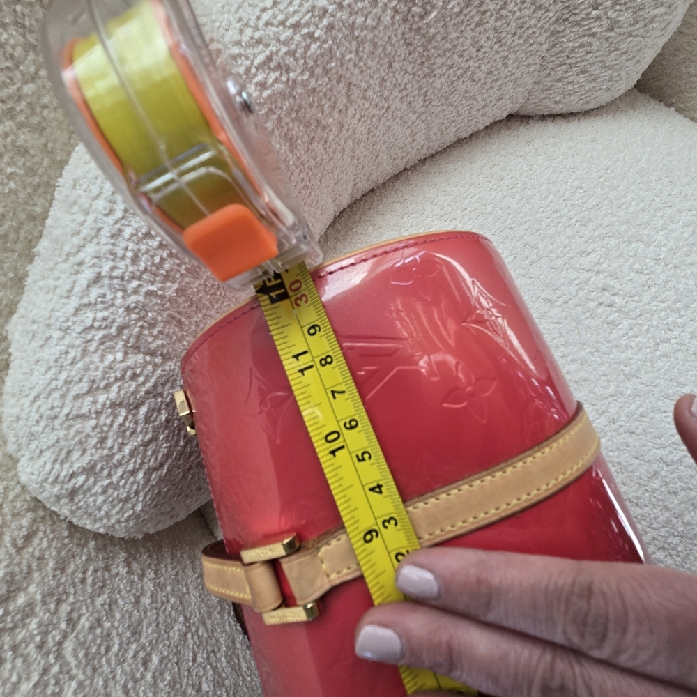 Louis Vuitton Red Vernis papillon‎ bedford bag - Picture 14 of 17